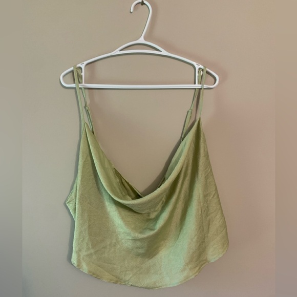 Pretty Little Thing Cowl Neck Cropped Tank - Picture 2 of 4